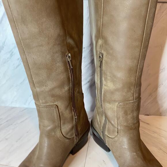 Calvin Klein Raelin 2 Leather Tall Boots 6 - Picture 13 of 13